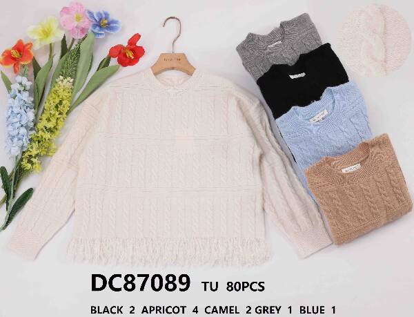 Swetry damskie (Francja produkt) Roz Standard. Mix Kolor, Paszka 10 szt