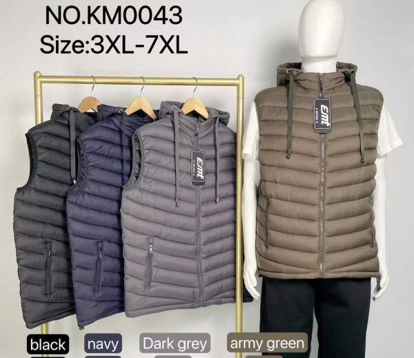 Kamizelka męska Roz 3XL-7XL, 1 Kolor Paczka 5 szt