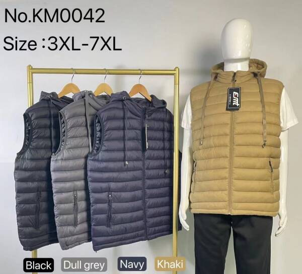 Kamizelka męska Roz 3XL-7XL, 1 Kolor Paczka 5 szt