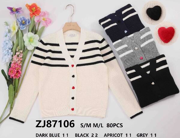 Swetry damskie Roz S/M-L/XL. Mix Kolor, Paszka 10 szt