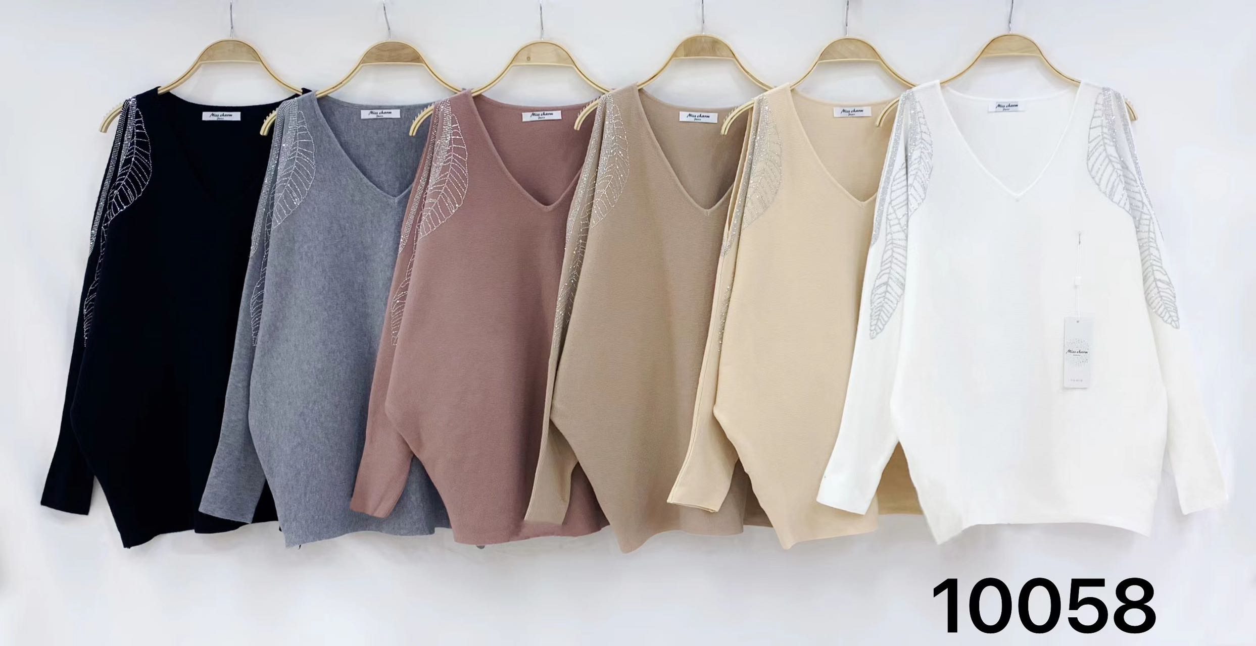 Swetry damskie Roz Standard Mix Kolor Paczka 5 szt