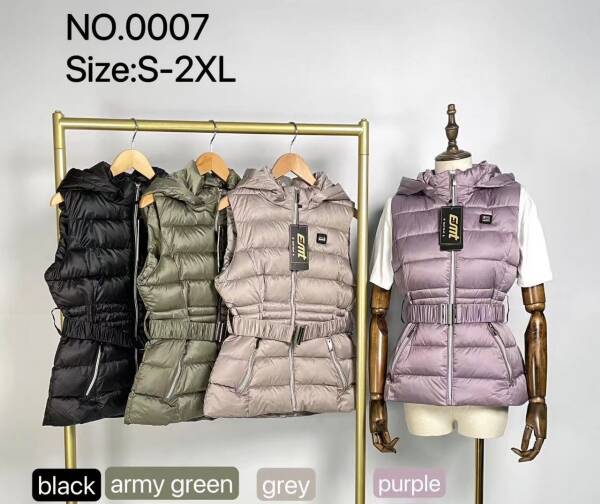 Kamizelka damska Roz S-2XL, 1 Kolor Paczka 5 szt