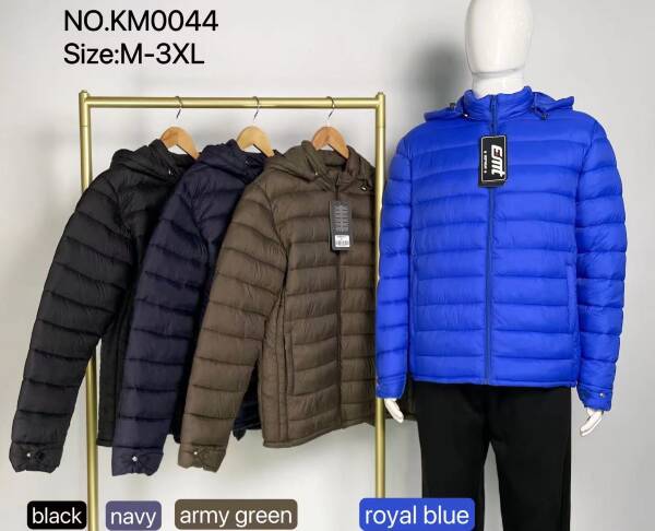 Kurtki męska zimowe Roz M-3XL, 1 Kolor Paczka 5 szt