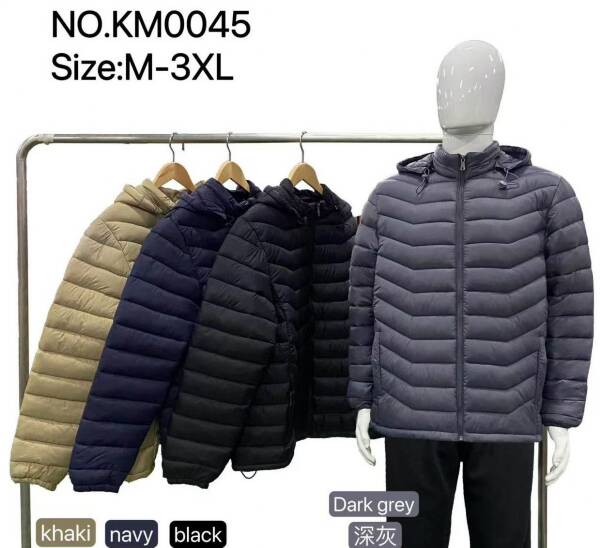 Kurtki męska zimowe Roz M-3XL, 1 Kolor Paczka 5 szt