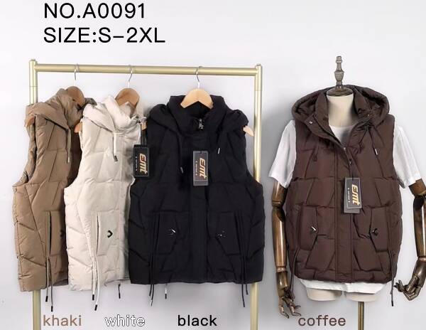 Kamizelka damska Roz S-2XL, 1 Kolor Paczka 5 szt
