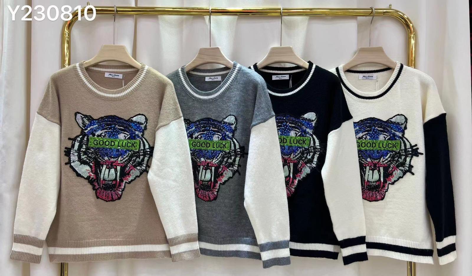 Swetry damskie Roz Standard Mix Kolor Paczka 5 szt