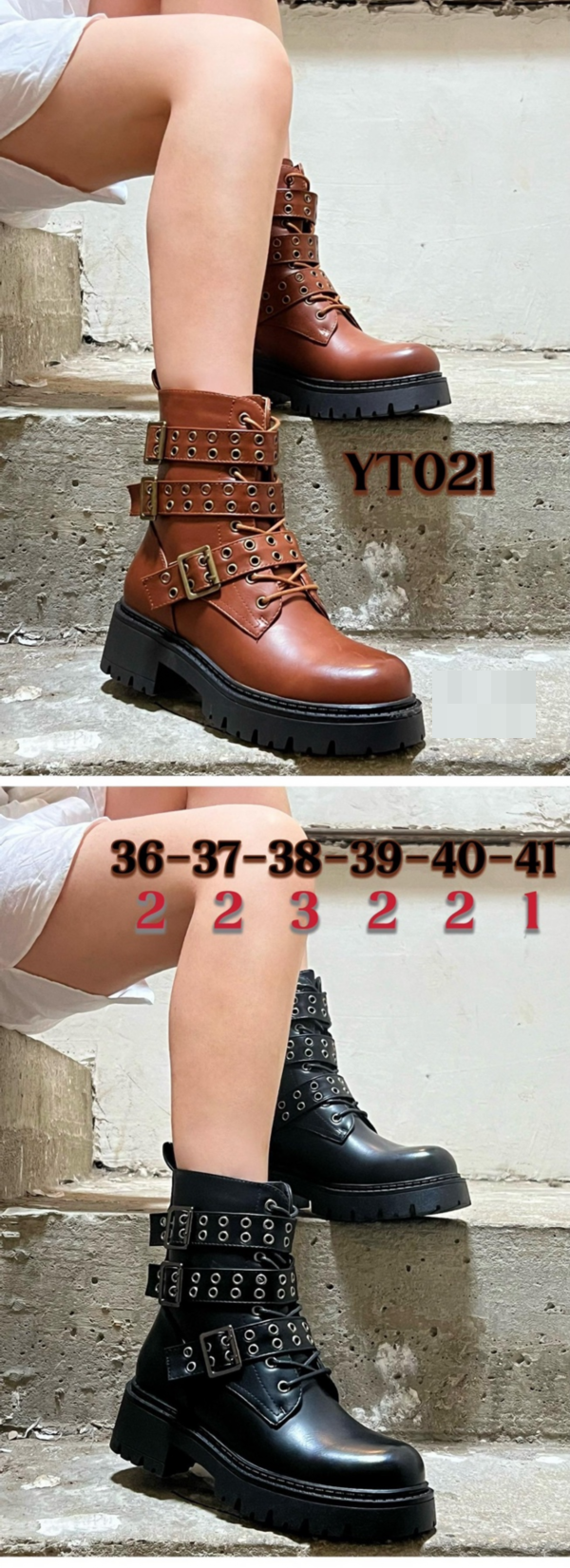 BOTKI damskie 36-41/ 12 par