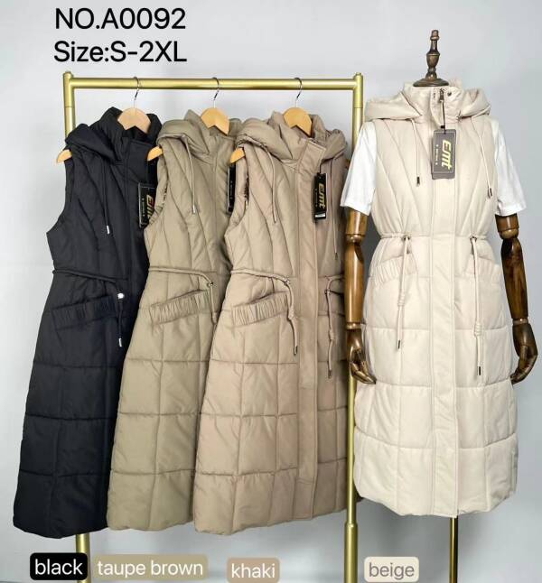 Kamizelka damska Roz S-2XL, 1 Kolor Paczka 5 szt