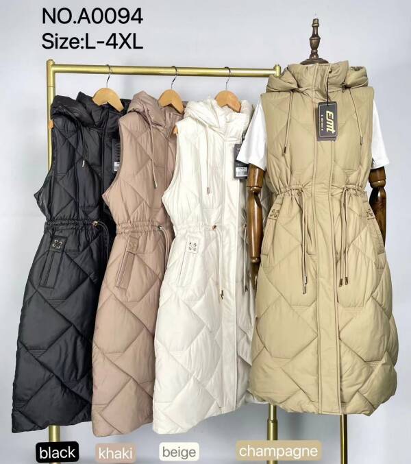 Kamizelka damska Roz L-4XL, 1 Kolor Paczka 5 szt