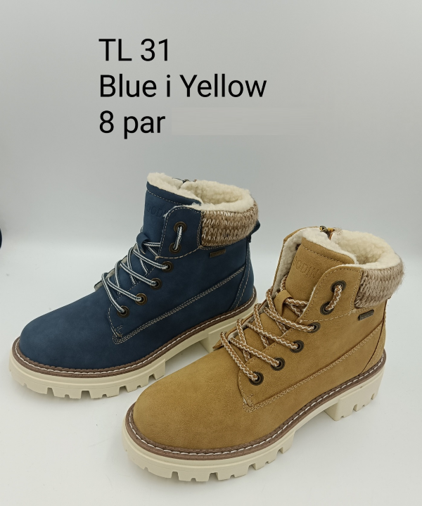 BOTKI damskie 36-41/ 8 par