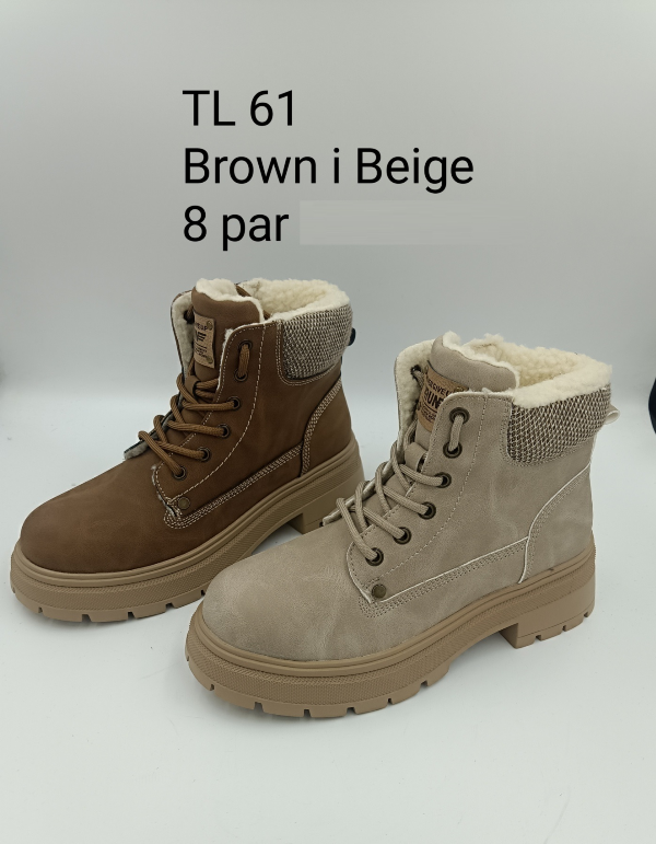 BOTKI damskie 36-41/ 8 par
