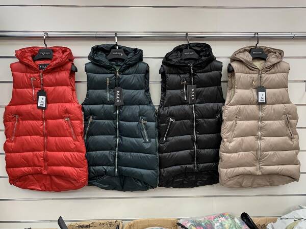 Kamizelka damskie Roz M-2XL, 1 Kolor Paczka 4 szt