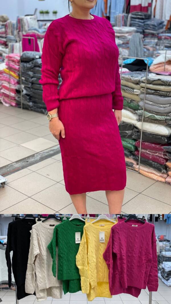Komplet damskie Roz (Turecki produkt) Standard, Mix Kolor Paczka 5 szt