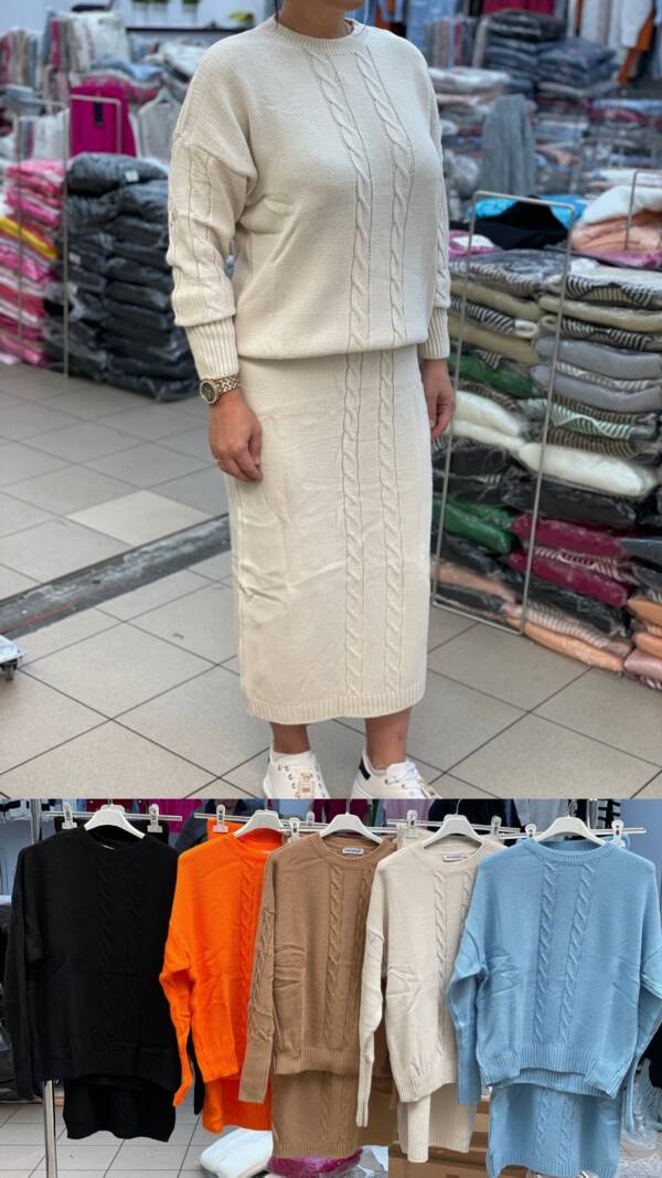 Komplet damskie Roz (Turecki produkt) Standard, Mix Kolor Paczka 5 szt