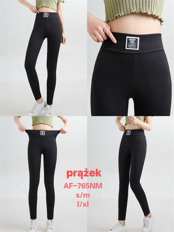 Leginsy damskie Roz S/M-L/XL, 1 Kolor Paczka 10 szt	