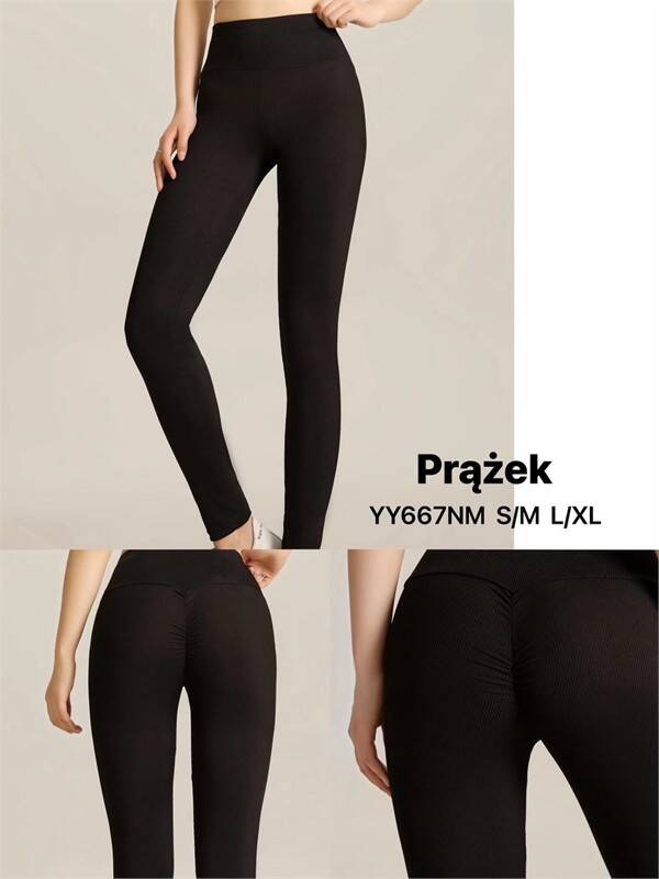 Leginsy damskie Roz S/M-L/XL, 1 Kolor Paczka 10 szt	