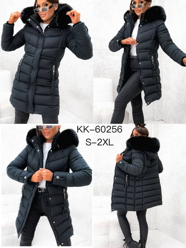 Kurtki damskie zimowe Roz S-2XL, 1 Kolor Paczka 5 szt