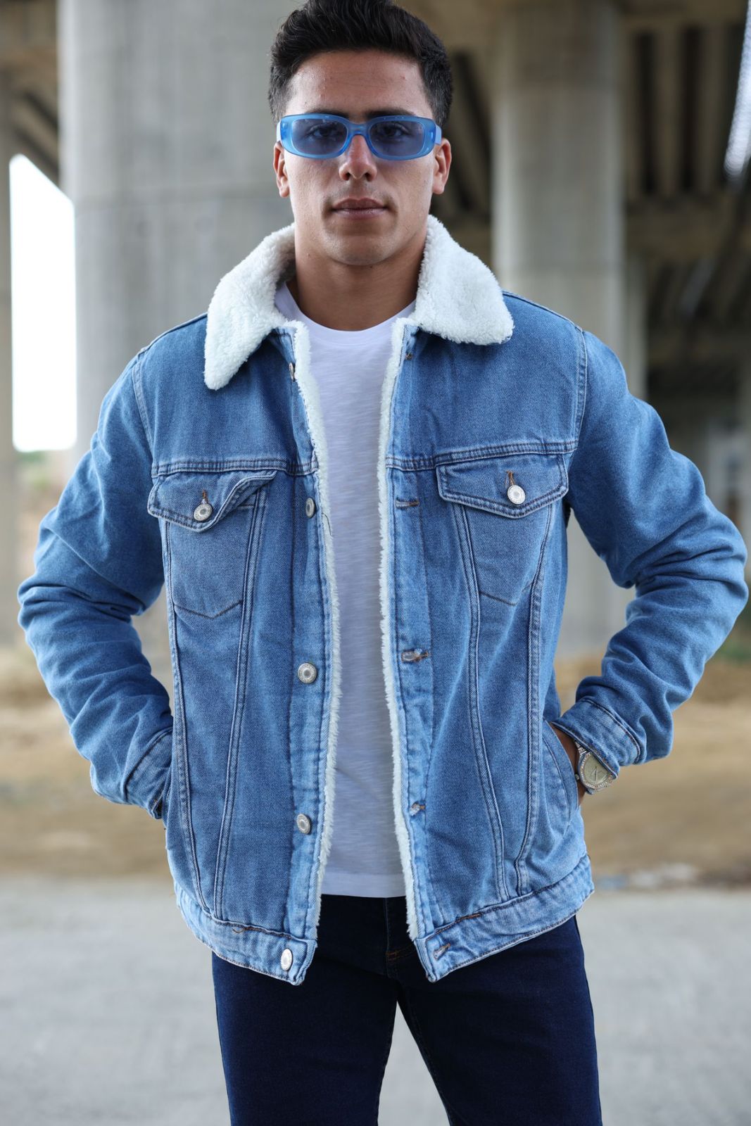 Kurtka meska jeans Roz M-3XL Paczka 5szt