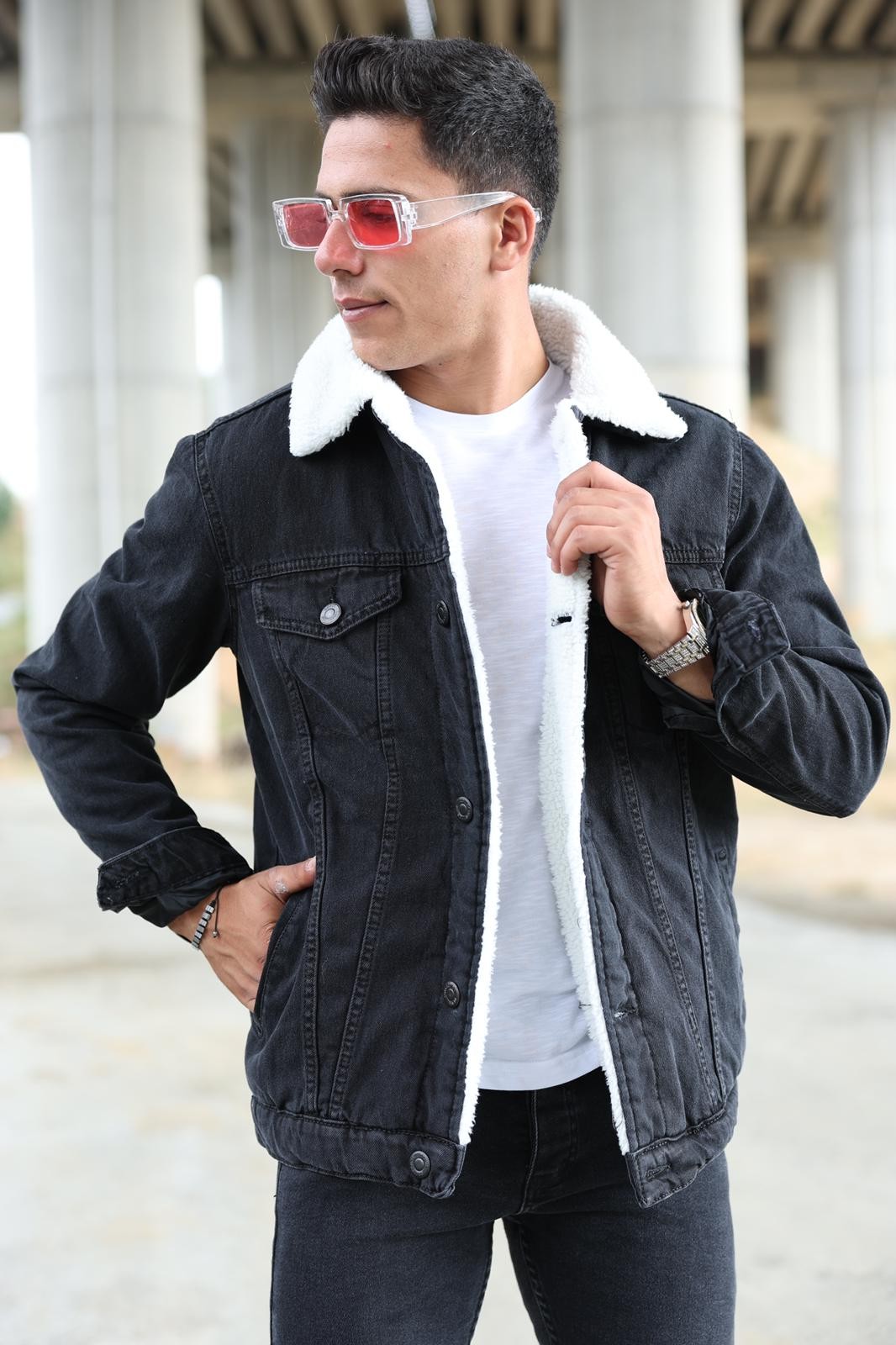 Kurtka meska jeans Roz M-3XL Paczka 5szt