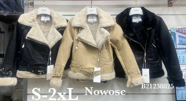 Kurtka alpaka damkie Roz S-2XL, 1 Kolor Paczka 5 szt