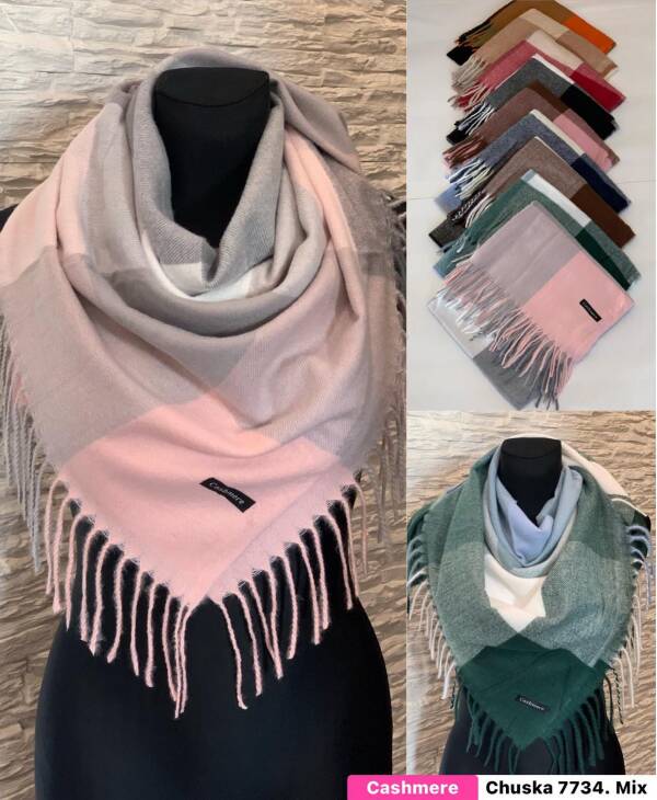 Chuska damskie Roz Standard Paczka 12 szt Mix kolor