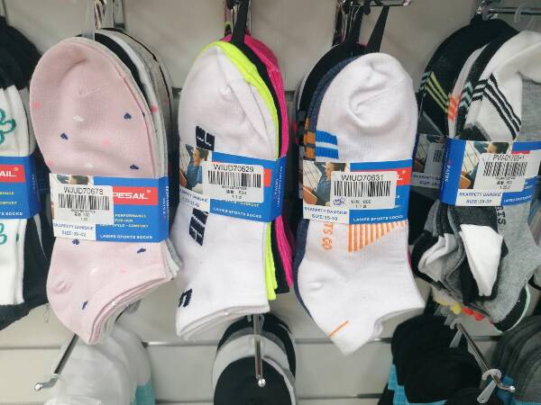 Skarpety damskie Roz 35-42, Mix kolor Paczka 40 szt