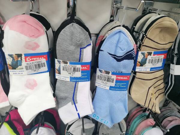 Skarpety damskie Roz 35-42, Mix kolor Paczka 40 szt