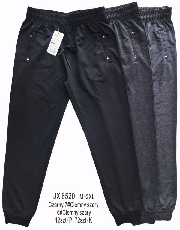 Spodnie dresowe meskie Roz M-2XL, Mix Kolor Paczka 12 szt