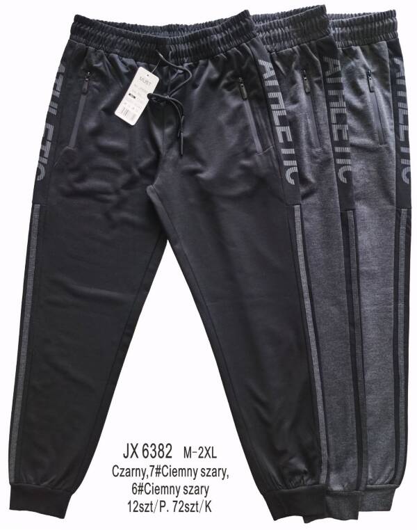 Spodnie dresowe meskie Roz M-2XL, Mix Kolor Paczka 12 szt