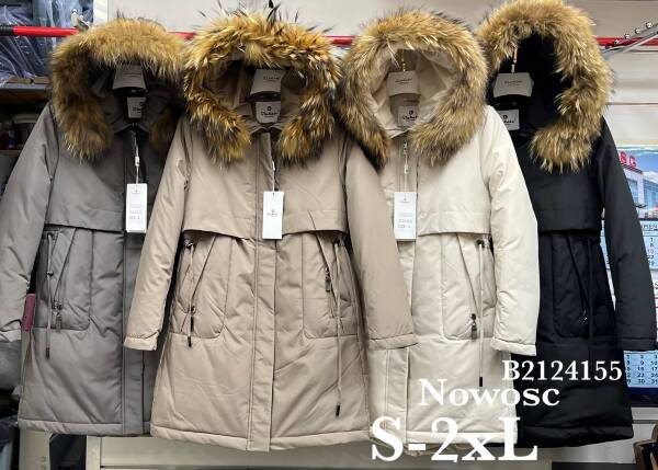 Kurtki damskie cienki Roz S-2XL, 1 Kolor Paczka 5 szt