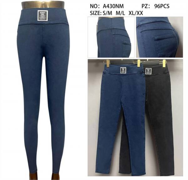 Leginsy damskie Roz S/M-XL/2XL, 1 Kolor Paczka 10 szt	