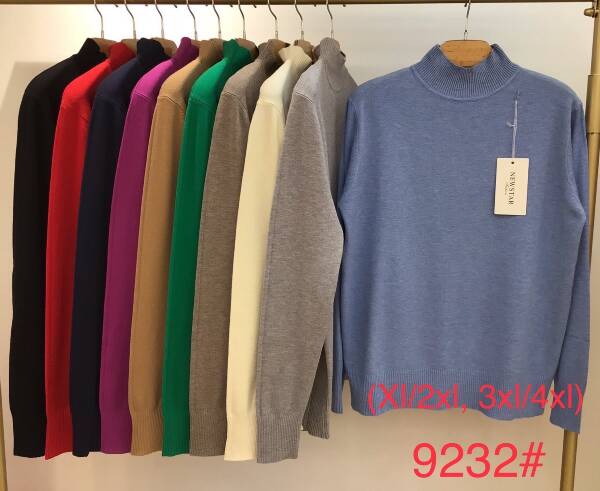 Swetry damska Roz S/M-L/XL Mix kolor Paczka 12 szt