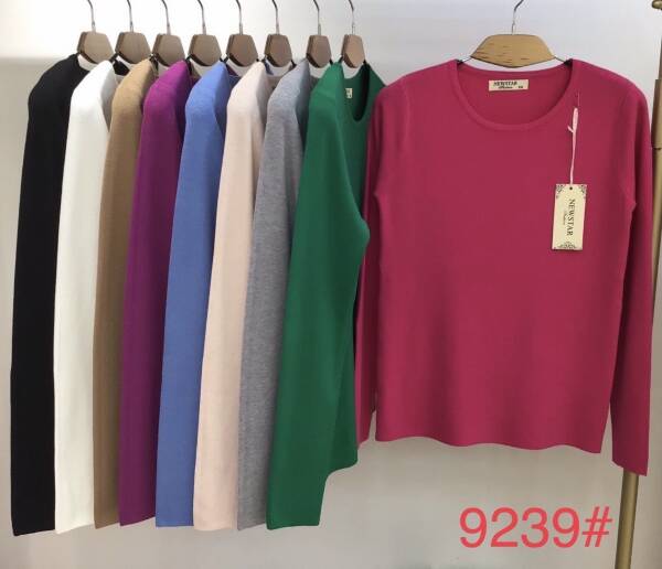 Swetry damska Roz S/M-L/XL Mix kolor Paczka 12 szt