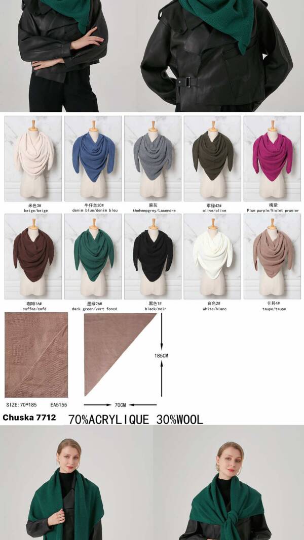 Chuska damskie Roz Standard Paczka 12 szt Mix kolor