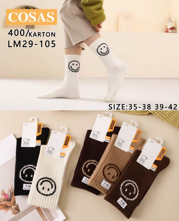 Skarpety damskie Roz 35-42, Mix kolor Paczka 40 szt