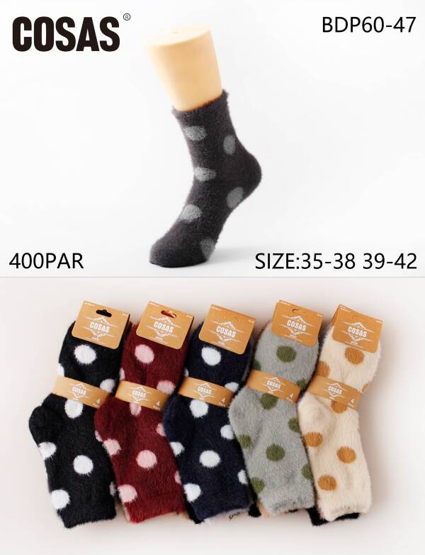 Skarpety damskie Roz 35-42, Mix kolor Paczka 40 szt