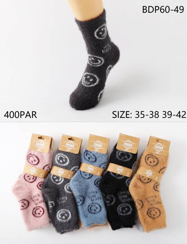 Skarpety damskie Roz 35-42, Mix kolor Paczka 40 szt