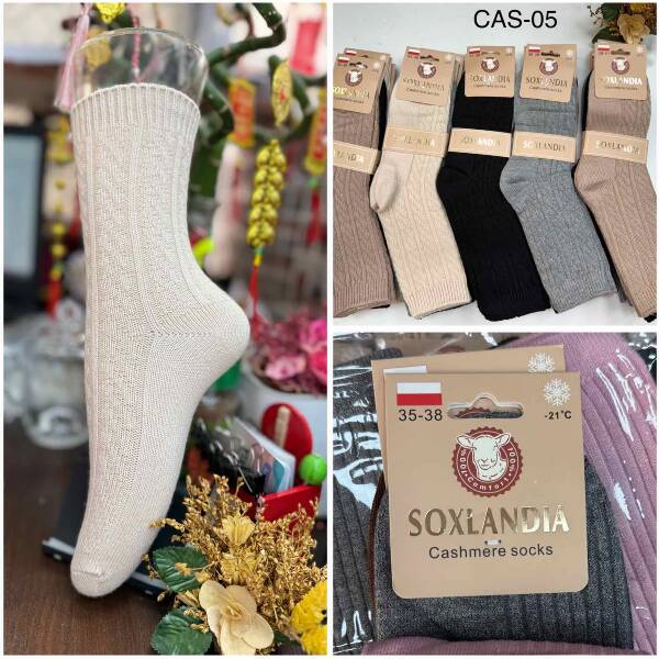 Skarpety damskie Roz 35-42, Mix kolor Paczka 40 szt