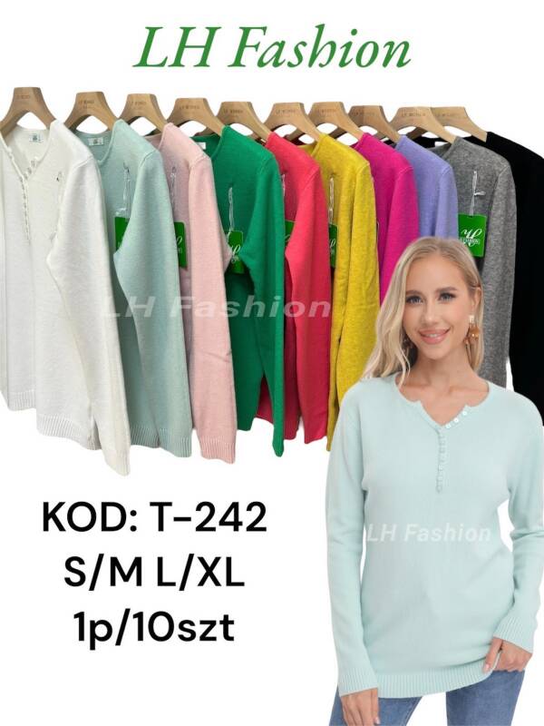 Swetry damskie Roz S/M-L/XL, Mix Kolor Paczka 10 szt