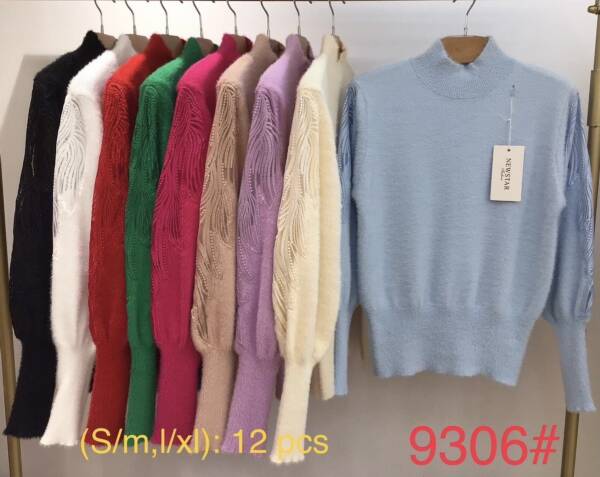 Swetry damska Roz S/M-L/XL Mix kolor Paczka 12 szt