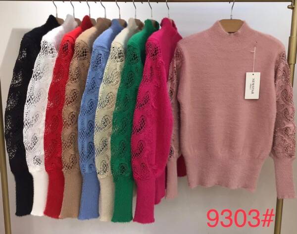 Swetry damska Roz S/M-L/XL Mix kolor Paczka 12 szt