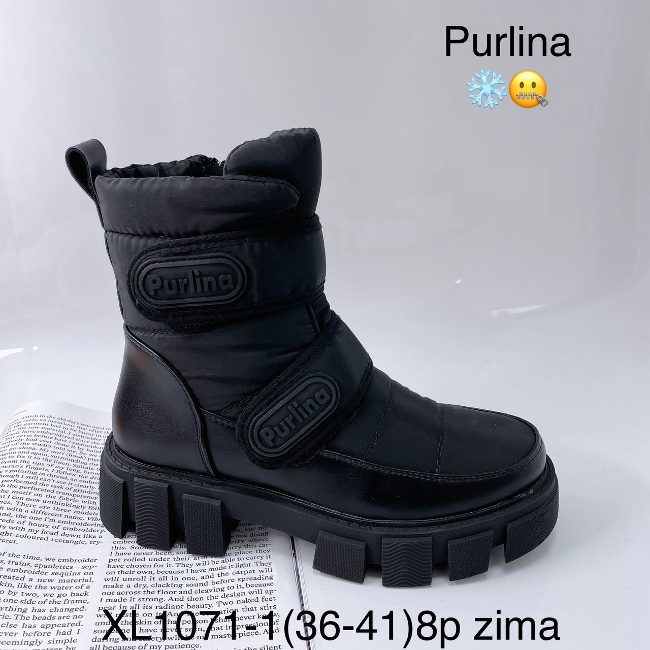 BOTKI damskie 36-41/ 8 par