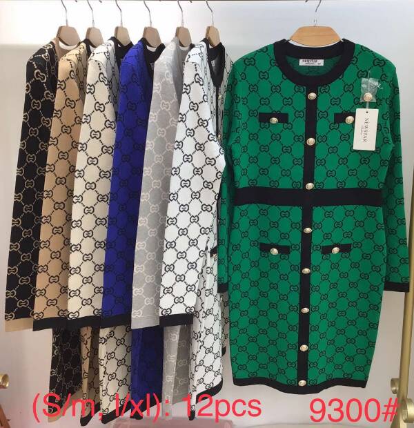 Sukienki  damska Roz S/M-L/XL Mix kolor Paczka 12 szt