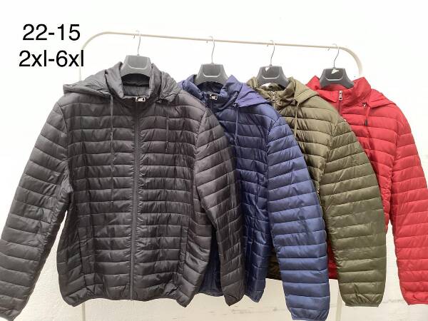 Kurtka męska zimowa Roz 2XL-6XL, 1 Kolor Paczka 5 szt
