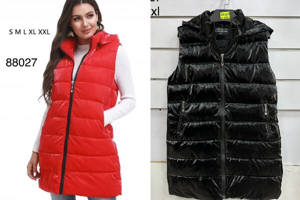 Kamizelka damska Roz S-3XL, 1 Kolor Paczka 5 szt