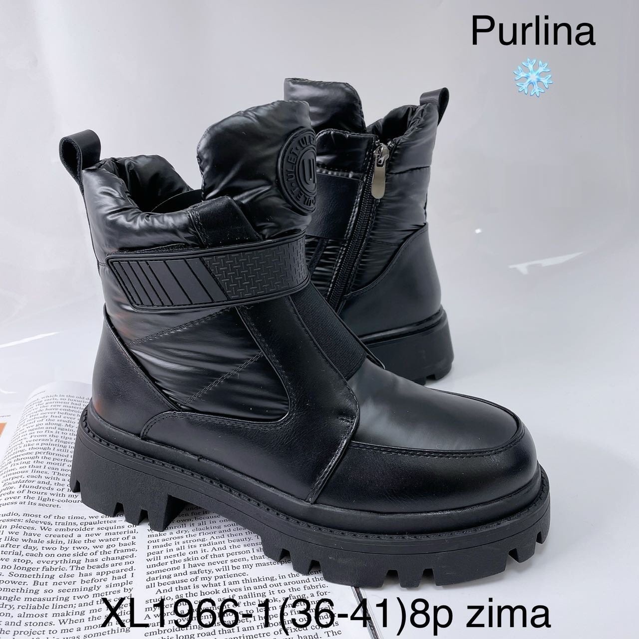 BOTKI damskie 36-41/ 8 par