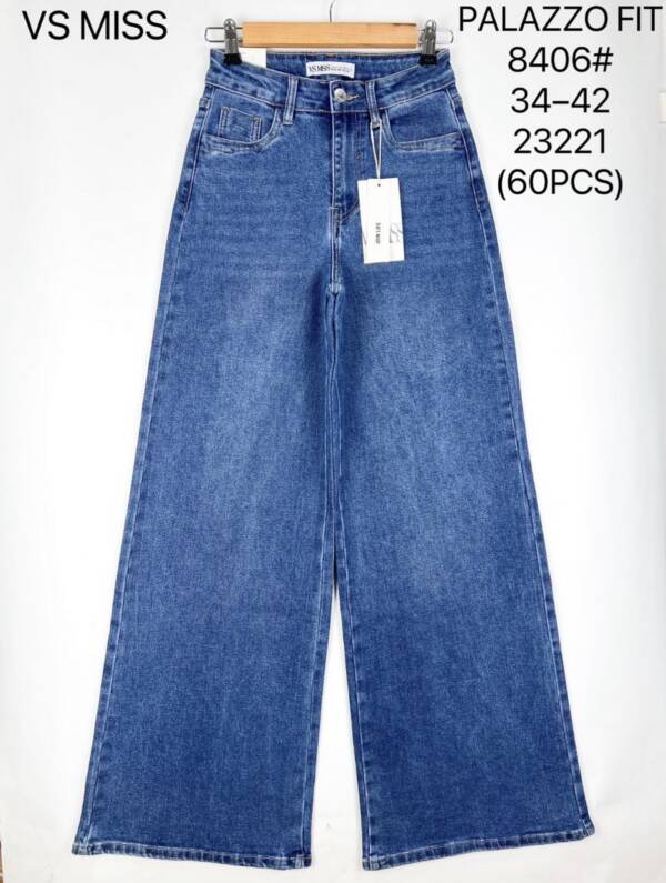 Spodnie damskie jeans Roz 34-42, 1 Kolor Paczka 10 szt