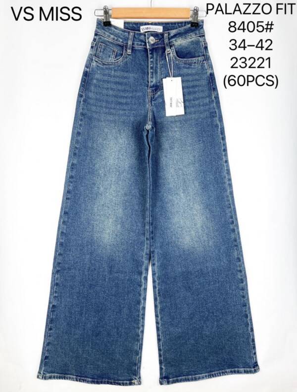 Spodnie damskie jeans Roz 34-42, 1 Kolor Paczka 10 szt