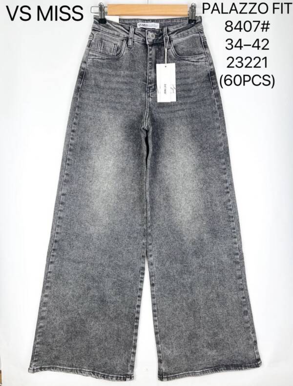 Spodnie damskie jeans Roz 34-42, 1 Kolor Paczka 10 szt