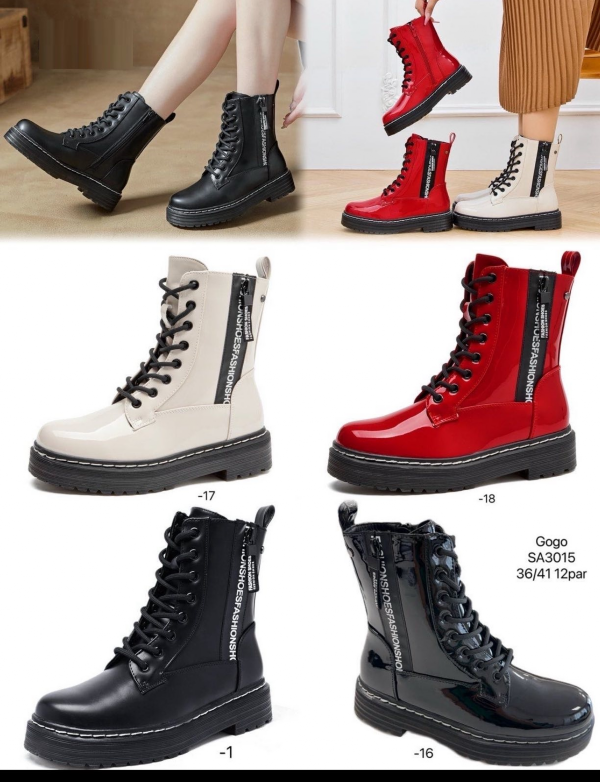 BOTKI damskie 36-41/ 12 par